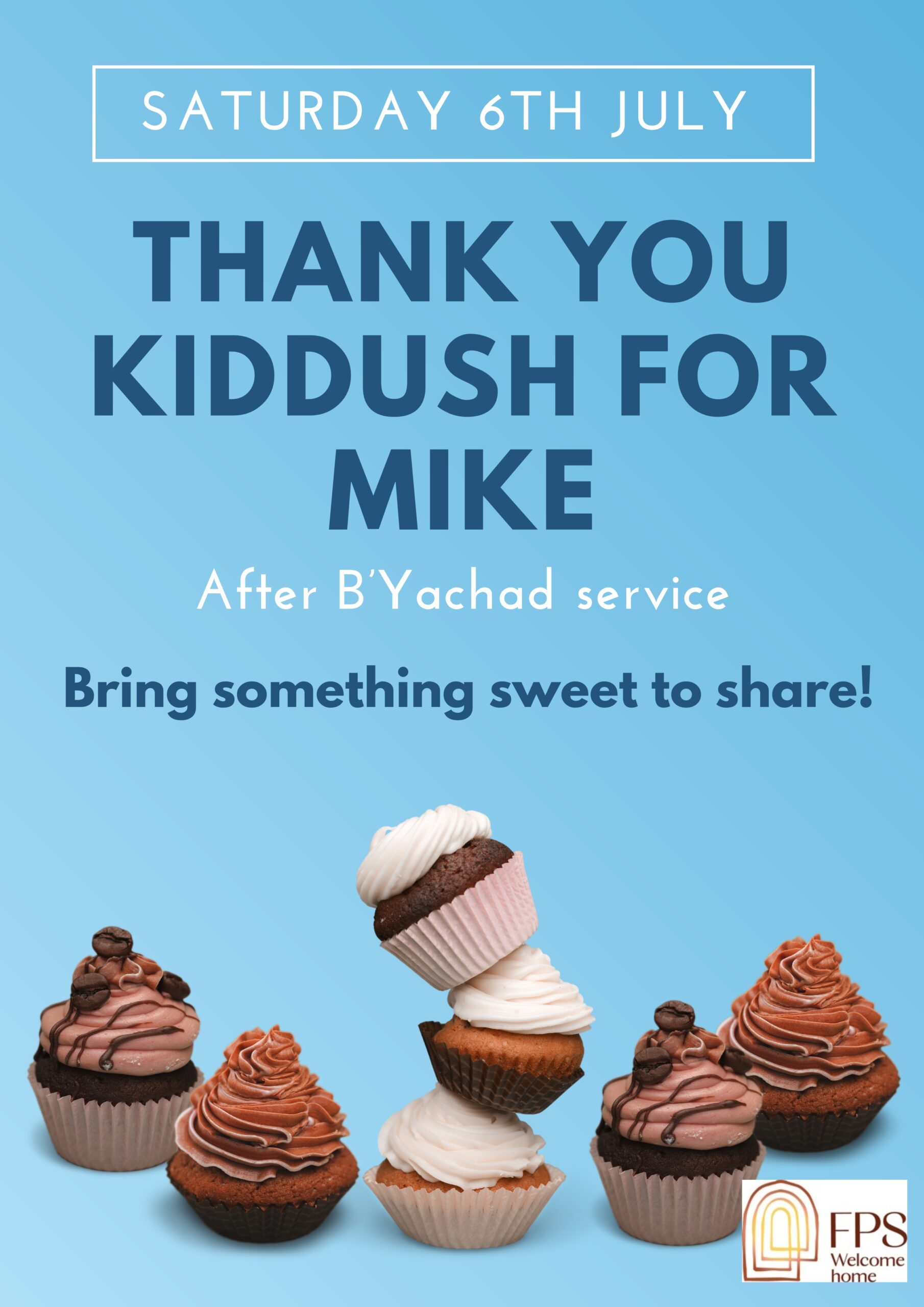 Thank You Kiddush for Mike